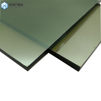 Laminated 4mm 5mm 6mm 8mm Float Glass Office Building Bronze Green Blue Grey Color Reflective Tinted Glass