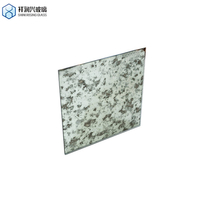 Silver Finish Large Antique Mirror with Customized Size and Colored Mirror Glass