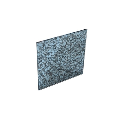 Decorative Wall Antique Mirror with Patterned Design in Rectangle Shape