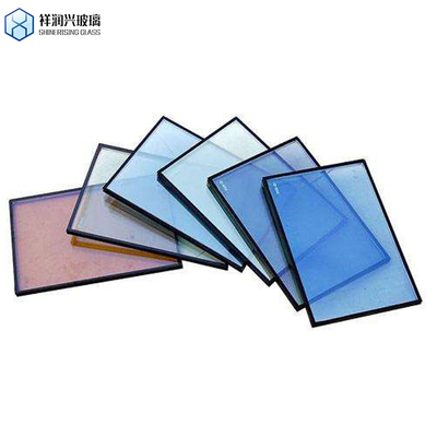 Customized 4mm 5mm Dark Blue Bronze Tinted Tempered Laminated Glass with SGS Certificate