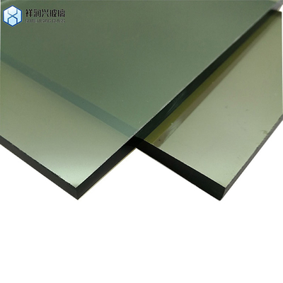 Heat Absorbing Custom Cut Tempered Glass Customized for Demand Layers Clear Tinted