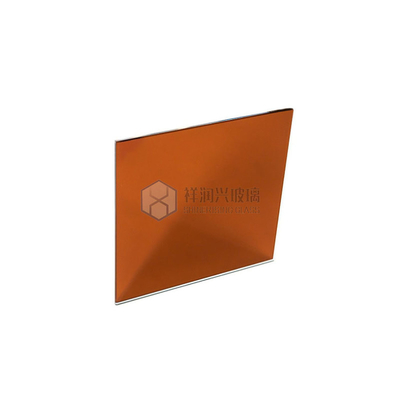 Modern Style Bronze Golden Glass Coloreds Mirror Panel Colored Mirrors Glass Window Glass
