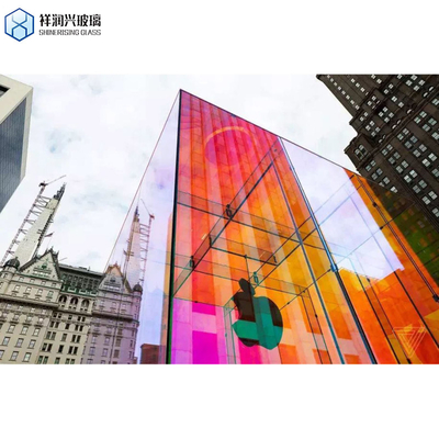 Custom Clear Tinted Float Glass Laminated Tempered Glass for Building Window Railing