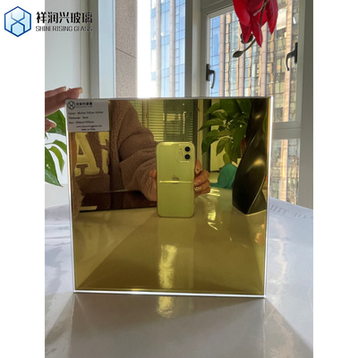 Flat Polished Edge Work Glass Frame Colored Mirror for Decorative Float Glass Mirror