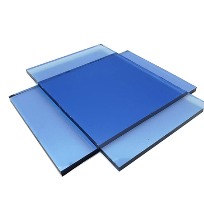 White Gradient Color Art Iridescent Dichroic Coating Glass with ISO Certification