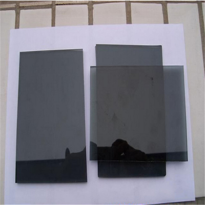 Customized Low Iron Tempered Coating Glass Flat and Colorful Reflective for Decoration