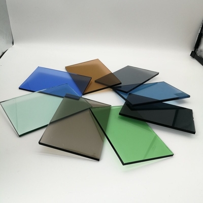 Euro Bronze Tinted Reflective Float Glass with CE Approval and Customization Option