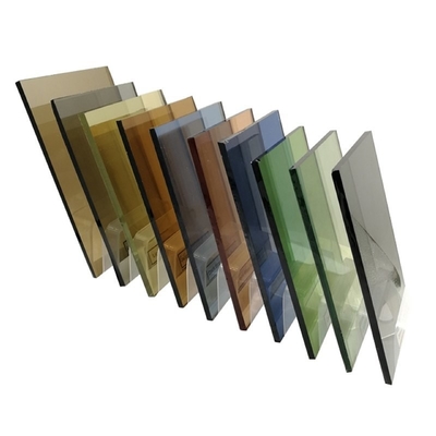 Euro Bronze Tinted Reflective Float Glass with CE Approval and Customization Option