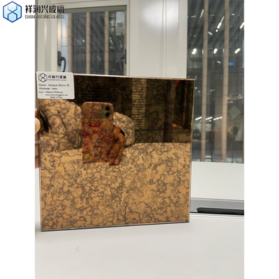 4mm Antique Mirror for Home Decoration Bathroom Mirror in GB15763.2-2005 Standard