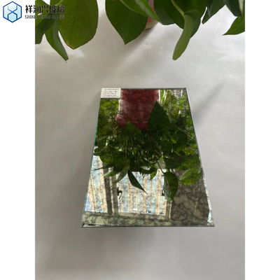 Customized Art Decorative Frameless Antique Glass Mirror Sheet with Customized Design