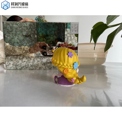 Customized Art Decorative Frameless Antique Glass Mirror Sheet with Customized Design