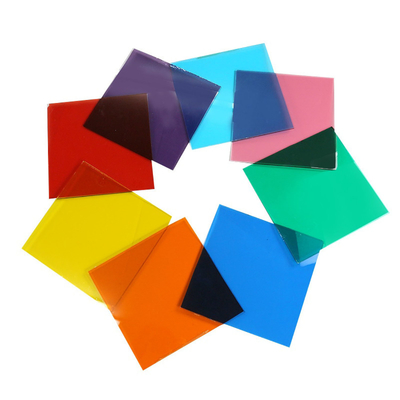 Float Glass Building Glass in Tempered Customized Automatic Ocean Blue Brown Tinted