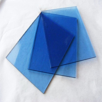 Float Glass Building Glass in Tempered Customized Automatic Ocean Blue Brown Tinted