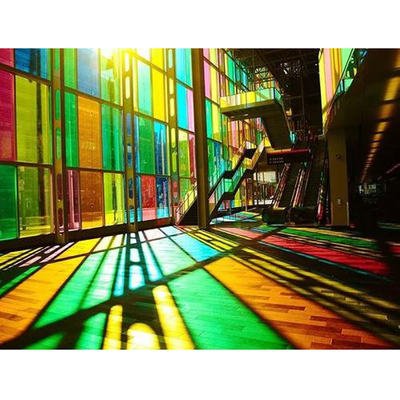 2mm-19mm Tinted Sheet Custom Laminated Tempered Clear Float Building Glass with Long