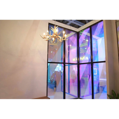 Customized Request Good Pink Clear Tinted Colored Reflective Glass for Architecture