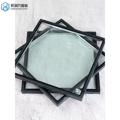 Flat Argon Gas Filled Double Glazing Sealed Unit Insulated Glass Windows for Residential