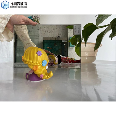 Silver Finish Large Wall Tempered Glass Floor Mirror with 5 Years After-sales Service
