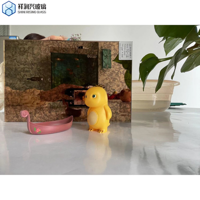 Customized Request Decorative Wall Mirror Glass Sheet with Flat Polished Edge Work