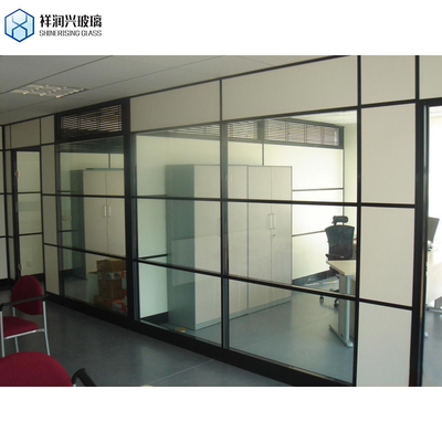 Qingdao Building Glass Flat Tempered Double Glazing Glass Wall for Greenhouse Panels