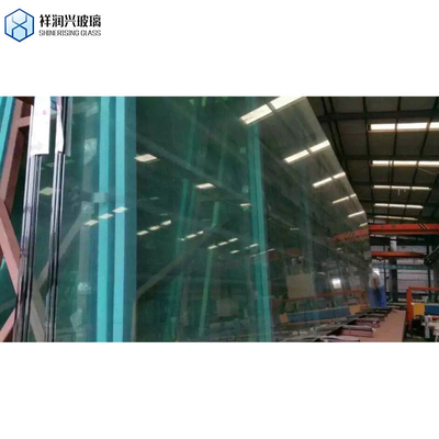 Qingdao Building Glass Flat Tempered Double Glazing Glass Wall for Greenhouse Panels