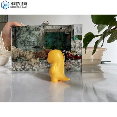 Flat Polished Edge Rectangle 3/4/5/6mm Antique Mirror Large Mirror Decorative Glass