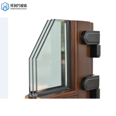 Qingdao Double Glazing Low E Coating Argon Gas Insulating Safety Glass for Building Curtain Wall