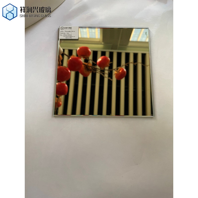 ISO Certified Silver Tinted Glass Mirror for Engraved Processing and One Way Viewing