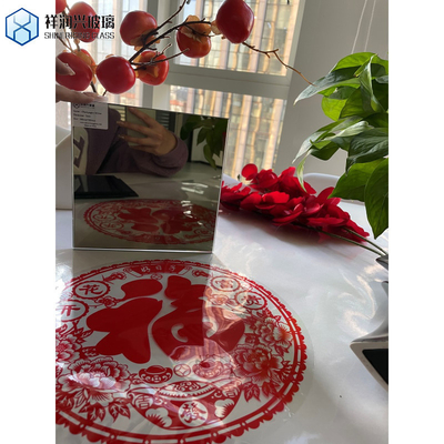 ISO Certified Silver Tinted Glass Mirror for Engraved Processing and One Way Viewing