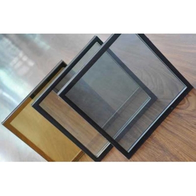 Super-Tempered Low-E Double Glazed Glass with Built-in Blind Physically Tempered