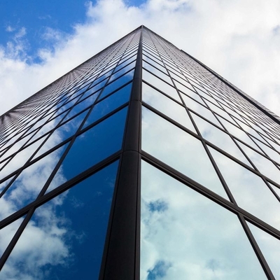 Super-Tempered Low-E Double Glazed Glass with Built-in Blind Physically Tempered