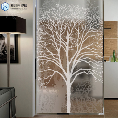 Qingdao 3mm-6mm Blue Flora Glass Clear Moru Patterned Figured Glass with CE ISO9001 Toughened Safety Privacy Pattern Glass Flat Polished Edge Work