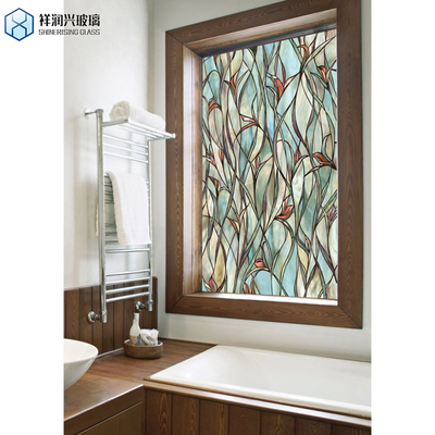 Flatness Conforming Article Toughened Safety Privacy Pattern Glass for Home and Hotel