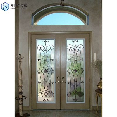Toughened Texture Figure Glass for Customizable Clear Artistic Window and Door Design