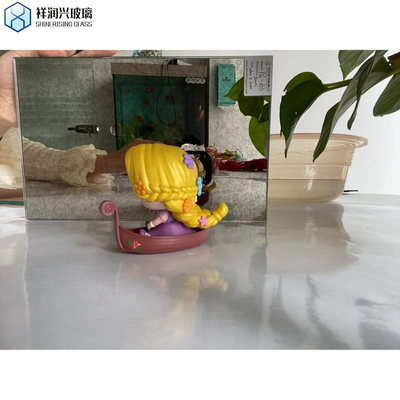 Customization Antique Mirror Glass Decorative Wall Mirror Glass Tile for Customization