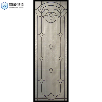Super-Tempered Glass Asketweave Fused Glass 6mm 8mm 10mm Fluted Glass Figure Glass