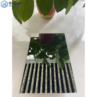 Golden Antique Mirror Glass Tile Mirrors for Wall Decor Amusement and 5 Years of Support