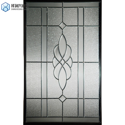 Moru Patterned Glass Gold Grey Color Tinted Moru Reeded Fluted Obscured Glass with Customization