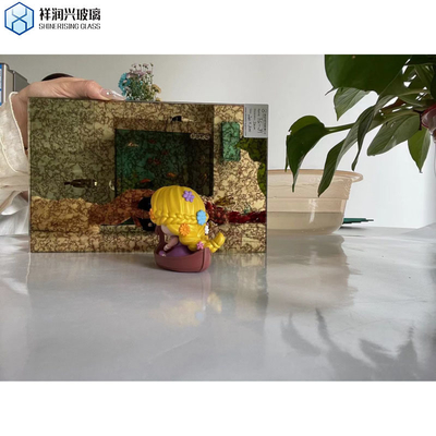 Customized Request Decorative Living Room Wall Design with Antique Mirror Wall Tile
