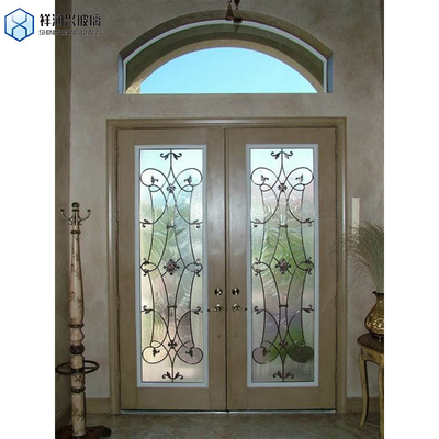 Polycrystalline Architectural Decoration Art Glass Deep Processing for Building Decoration