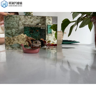 Modern Style Antique Large Wall Mirror Glass for Hotel Lobby Areas Customized Request