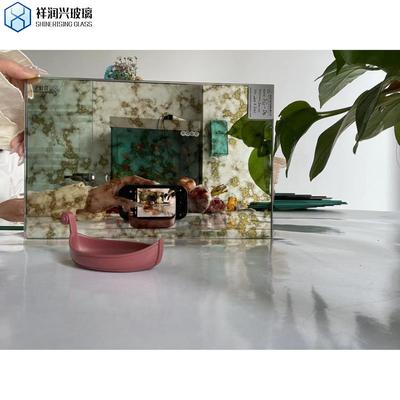 Modern Style Antique Large Wall Mirror Glass for Hotel Lobby Areas Customized Request