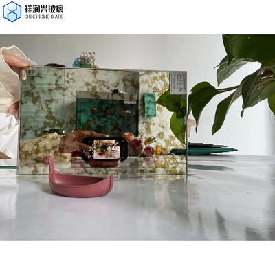 Modern Style Antique Large Wall Mirror Glass for Hotel Lobby Areas Customized Request