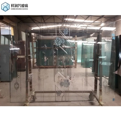 Crystal Brick Glass Wall Mesh Red Crystal Glass Screen Brick GB15763.2-2005 Standard