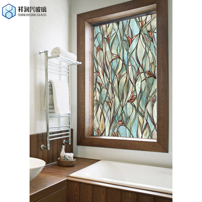 Ultra Clear Transparent Square Hollow Glass Brick Crystal Bathroom Partition Net Red Brick Color Brick Background Wall Made