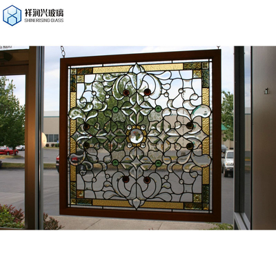 Ultra Clear Transparent Square Hollow Glass Brick Crystal Bathroom Partition Net Red Brick Color Brick Background Wall Made