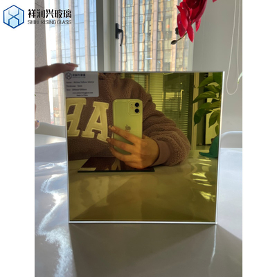 Colorful Back Painted Glass Decorative Mirror with and Direct in Demand