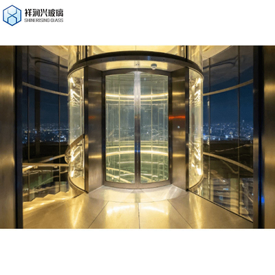 Customized Request Flat Polished Edge Tempered Borosilicate Glass for Fireplace
