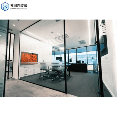 Customized Request Flat Polished Edge Tempered Borosilicate Glass for Fireplace