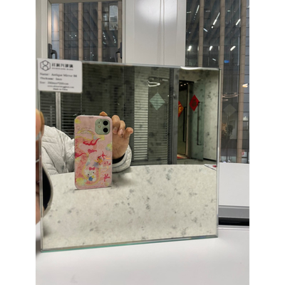 2mm-10mm Customized Antique Mirror Glass Tiles for Wall Decoration in Different Sizes