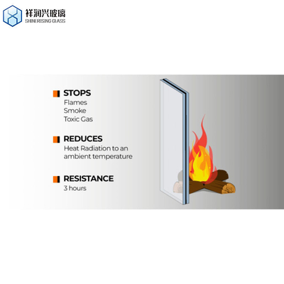 3mm 4mm 5mm Heat Resistant Ceramic Fireplace Glass Robax Glass Round Customized Request